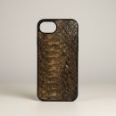 Funda iPhone Piel De Víbora Exclusiva 16E Genuina