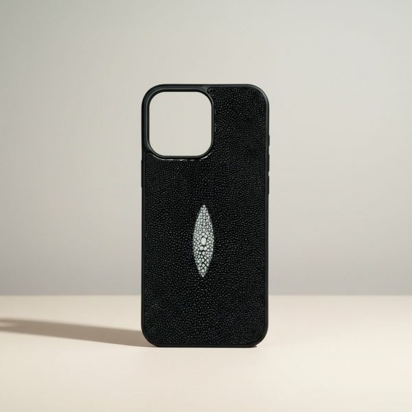Funda iPhone 16 Pro Max De Piel De Mantarraya Exclusiva