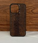 Funda iPhone 16 Pro Max De Piel De Pata De Avestruz Genuina
