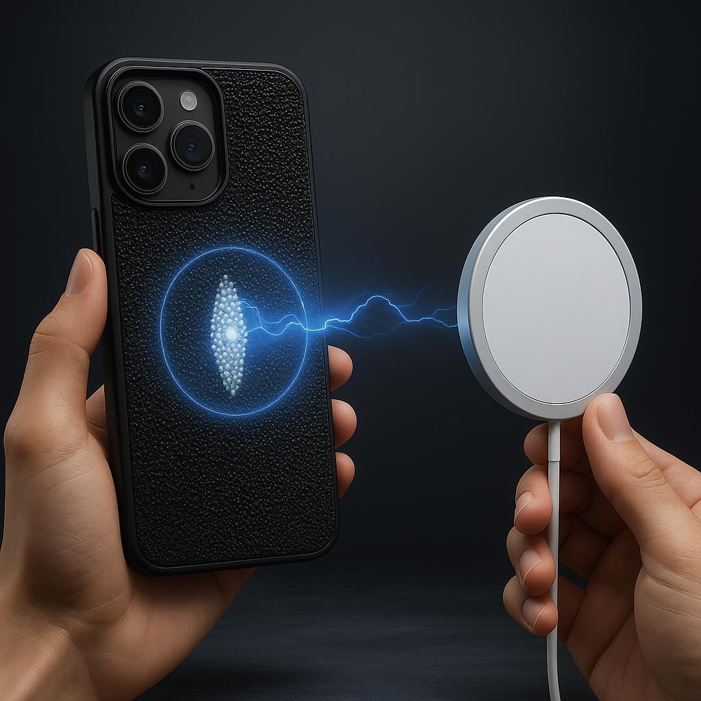 Funda iPhone 16 Pro Max De Piel De Mantarraya Exclusiva - Image 3