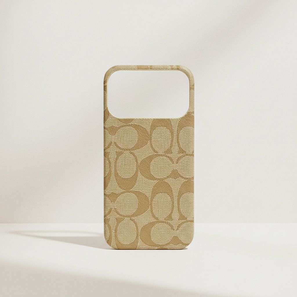 Funda Para iPhone 17 Pro Coach Beige