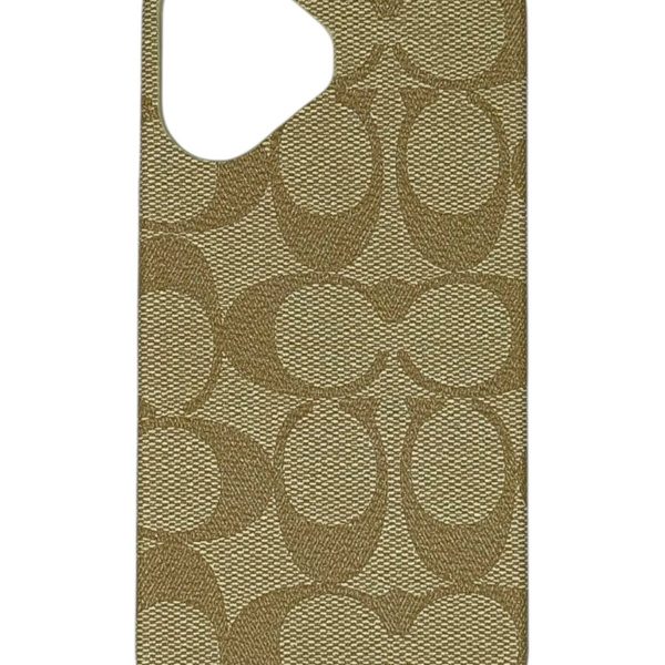 Funda Para iPhone 17 Coach Beige