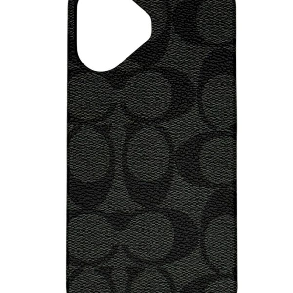 Funda Para iPhone 17 Coach Negro