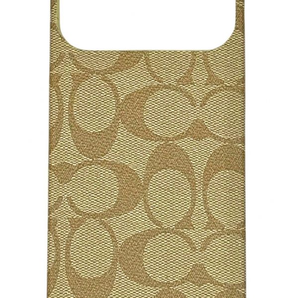 Funda Para iPhone 17 Pro Max Coach Beige