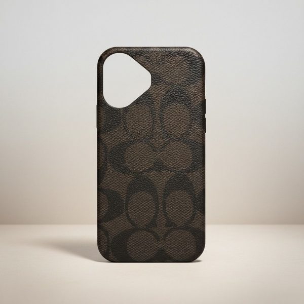 Funda Para iPhone 17 Coach Café