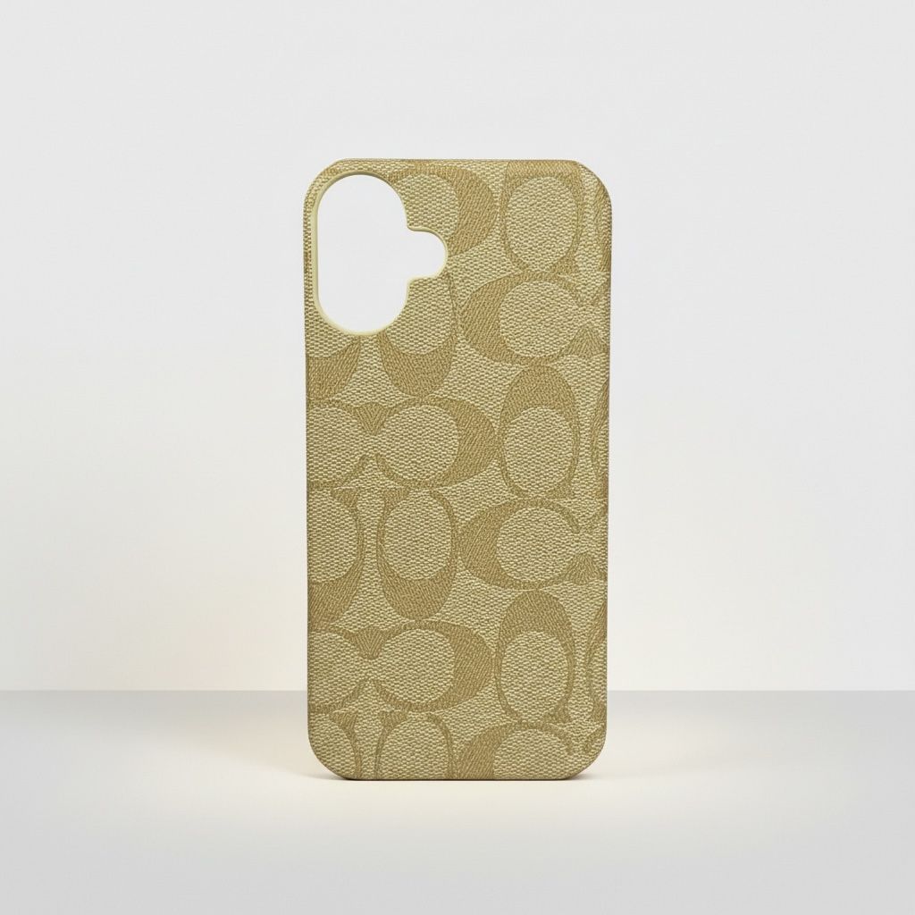 Funda Para iPhone 16 Plus Coach Beige