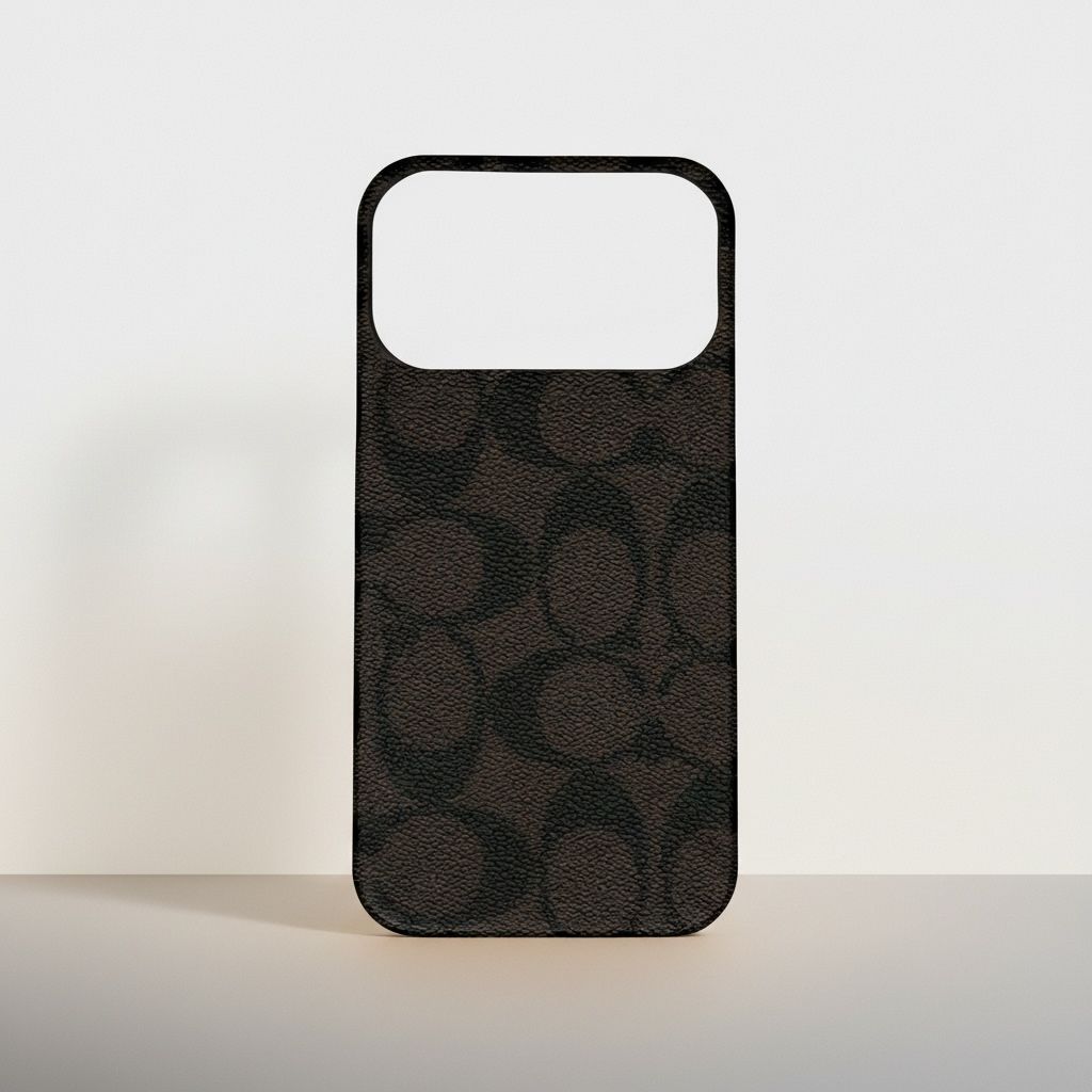 Funda Para iPhone 17 Pro Max Coach Café