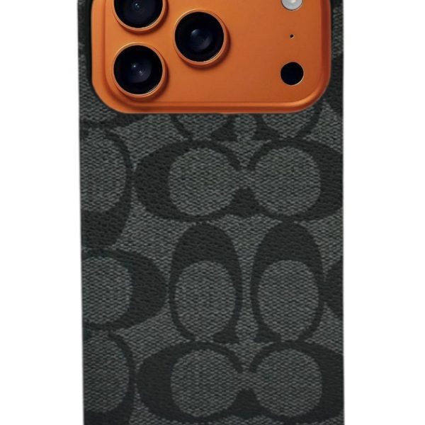 Funda Para iPhone 17 Pro Max Coach Negro