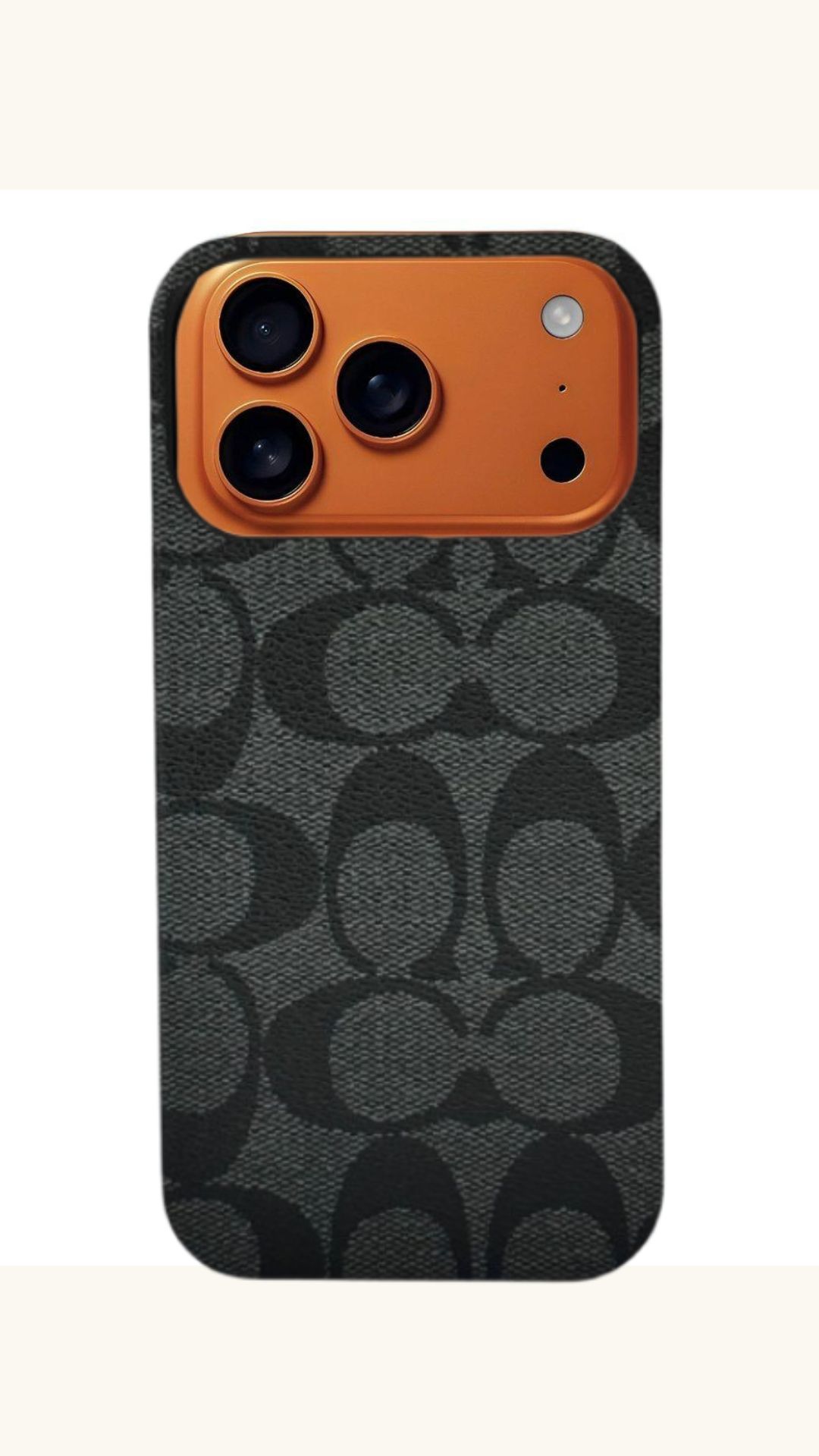 Funda Para iPhone 17 Pro Max Coach Negro