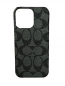 Funda Para iPhone 16 Pro Max Coach Negro