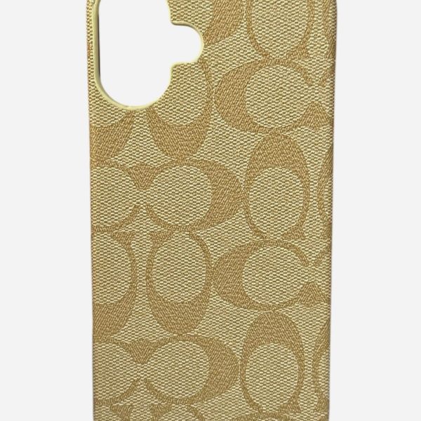 Funda Para iPhone 16 Coach Beige