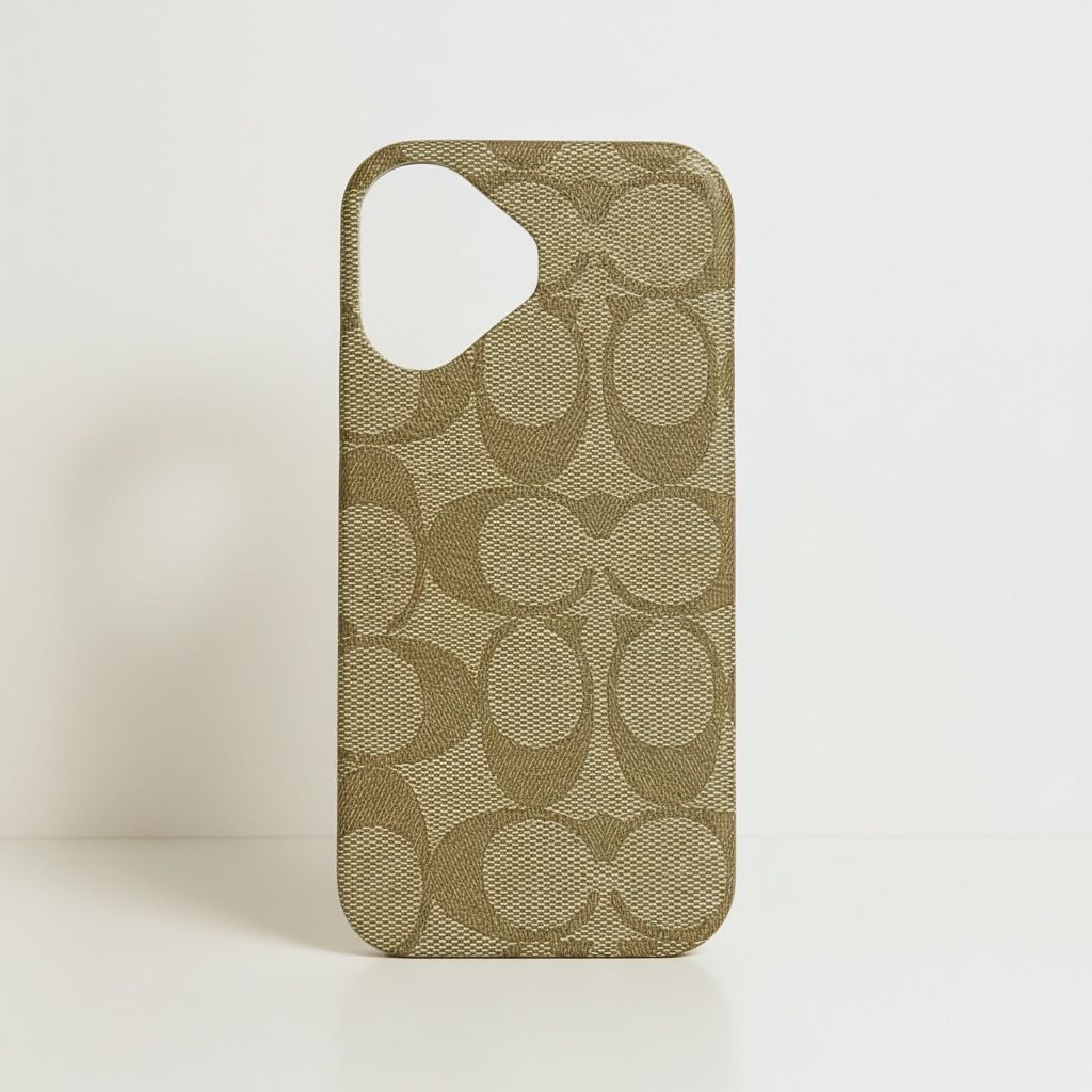Funda Para iPhone 17 Coach Beige