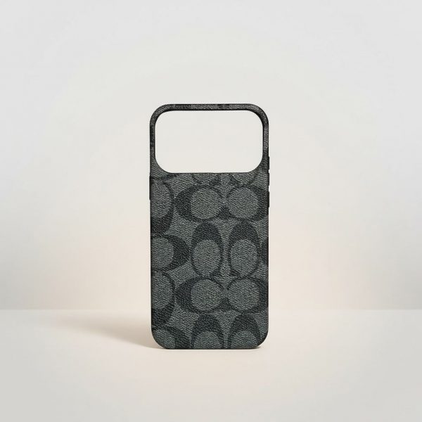 Funda Para iPhone 17 Pro Max Coach Negro