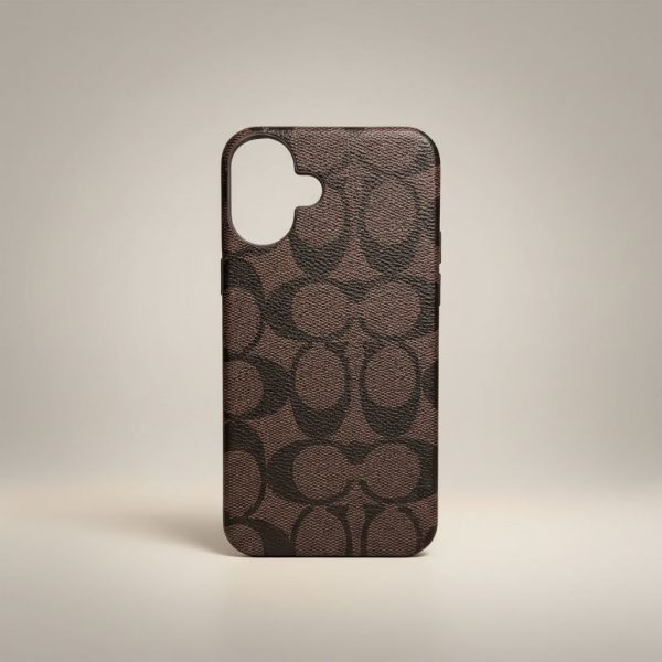 Funda Para iPhone 16 Plus Coach Café