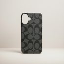Funda Para iPhone 16 Coach Negro