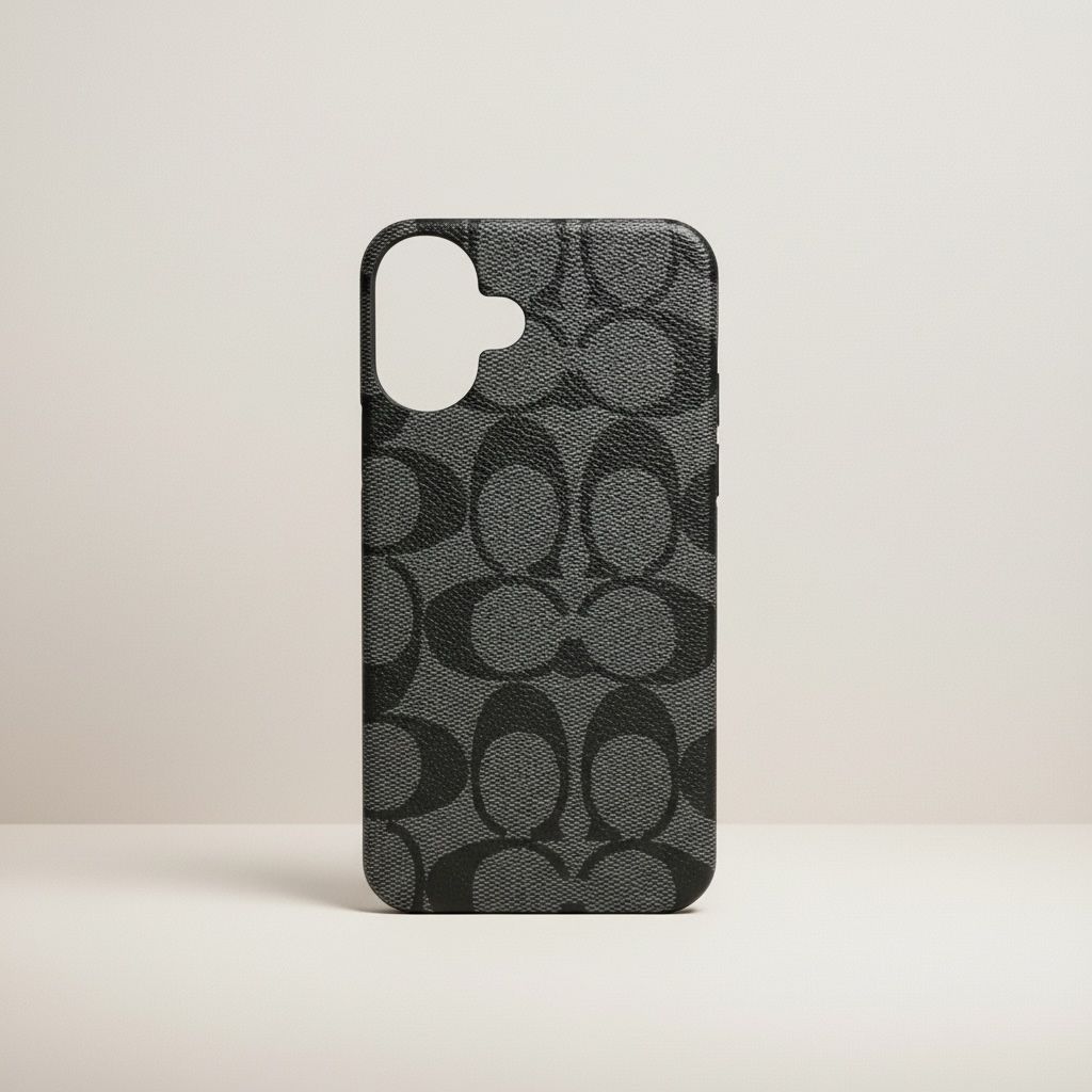 Funda Para iPhone 16 Plus Coach Negro