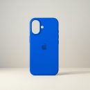 Funda Para IPhone 17 Silicon Azul Rey