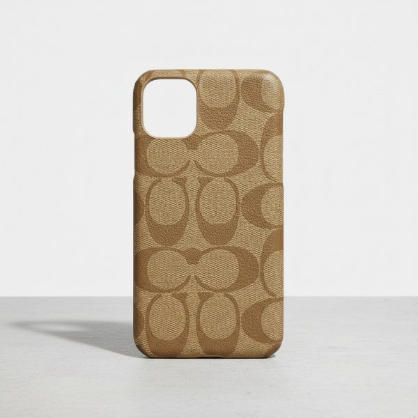 Funda Para iPhone 11 Coach Beige