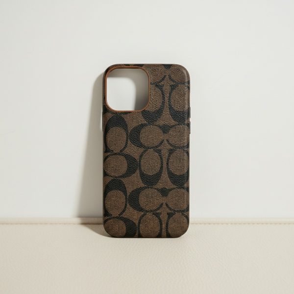 Funda Para iPhone 13 Pro Coach Café