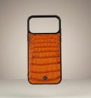 Funda De Piel De Cocodrilo Naranja Exclusiva Para iPhone 17 Pro Max