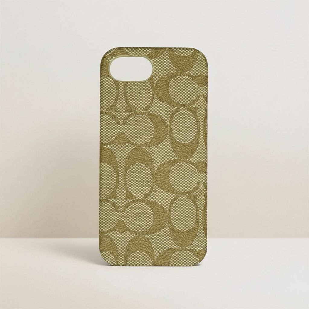 Funda Para iPhone 16E Coach Beige