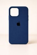 Funda Para IPhone 14 Silicon Azul Marino