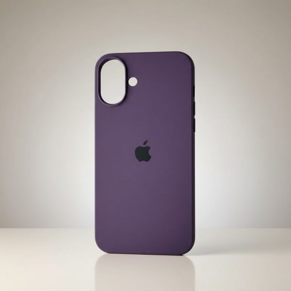 Funda Para IPhone 16 Plus Silicon Morado