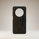 Funda Color Negro Uso Rudo Blindaje Con Clip Para OPPO
