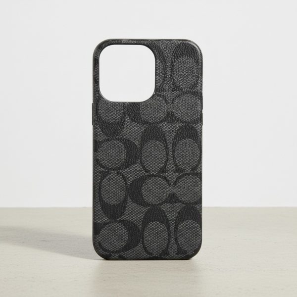 Funda Para iPhone 15 Pro Coach Negro