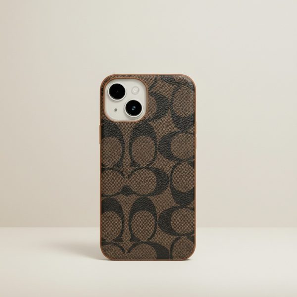 Funda Para iPhone 14 Plus Coach Café
