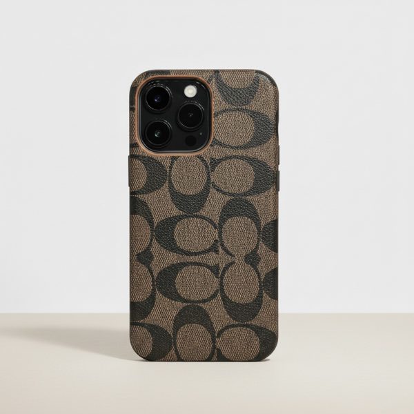 Funda Para iPhone 14 Pro Coach Café