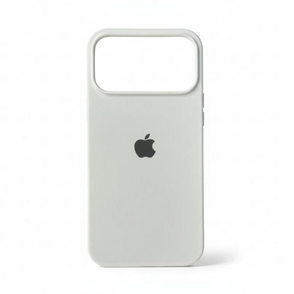 Funda Para IPhone 17 Pro Max Silicon Blanco