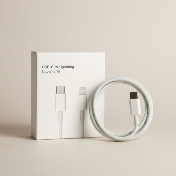 Cable USB-C a Lightning 1 y 2 Metros