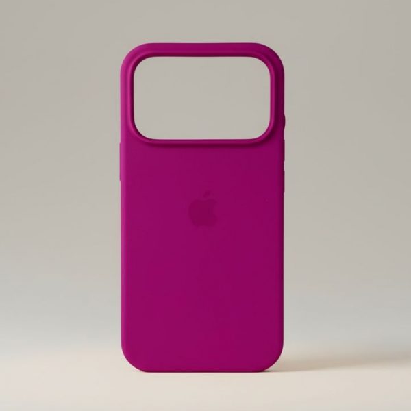 Funda Para IPhone 17 Pro Max Silicon Rosa
