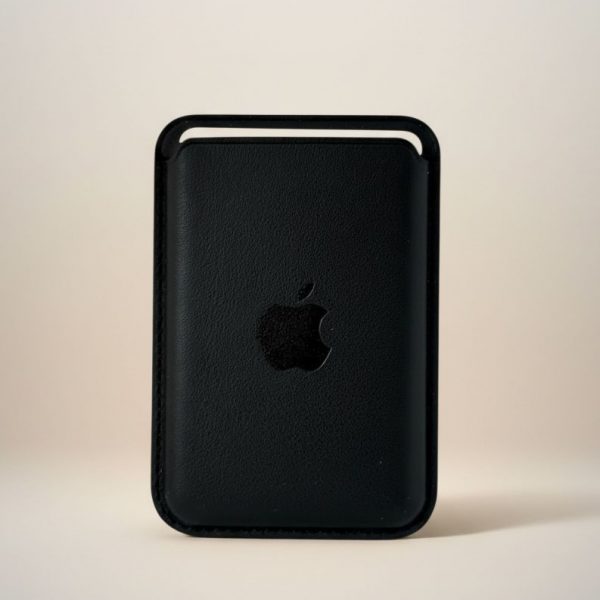 Tarjetero MagSafe Color Negro Para IPhone