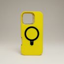 Funda Para Uso Rudo MagSafe IPhone 16 Amarillo