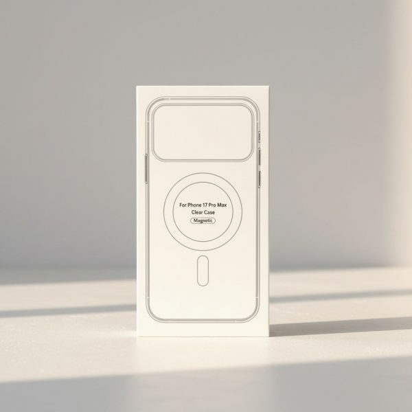 Funda MagSafe Transparente Para iPhone 17s