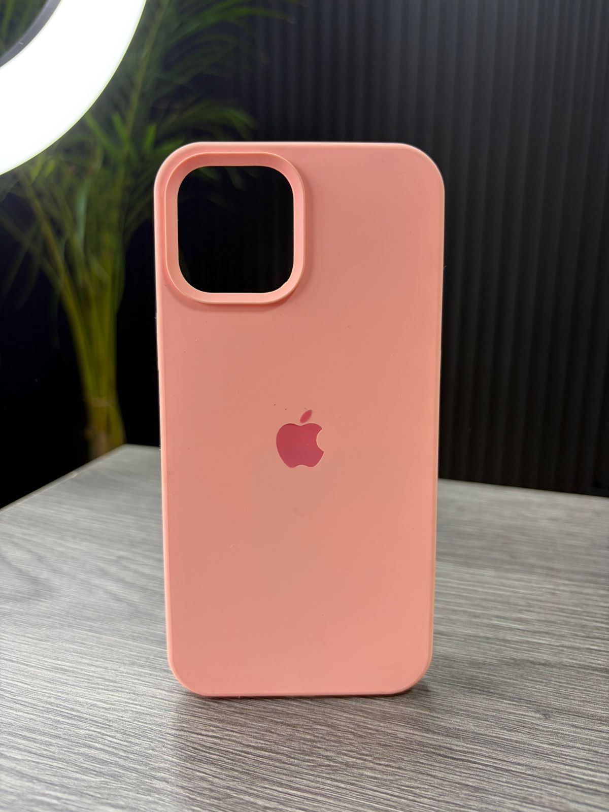 Funda Para IPhone 12 Pro Max Silicon Rosa Claro - Image 2