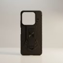Funda Color Negro Uso Rudo Blindaje Con Clip Para Honor