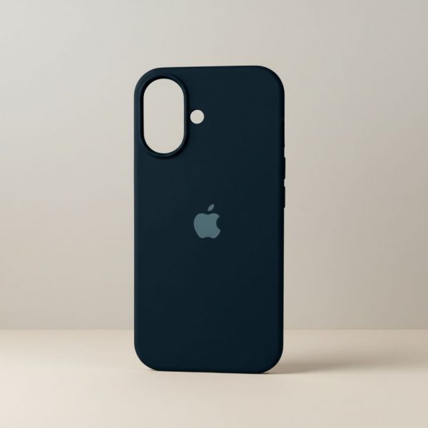 Funda Para IPhone 16 Plus Silicon Negro