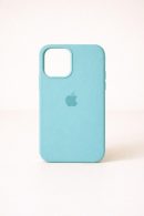 Funda Para IPhone 11 Pro Max Silicon Azul Cielo