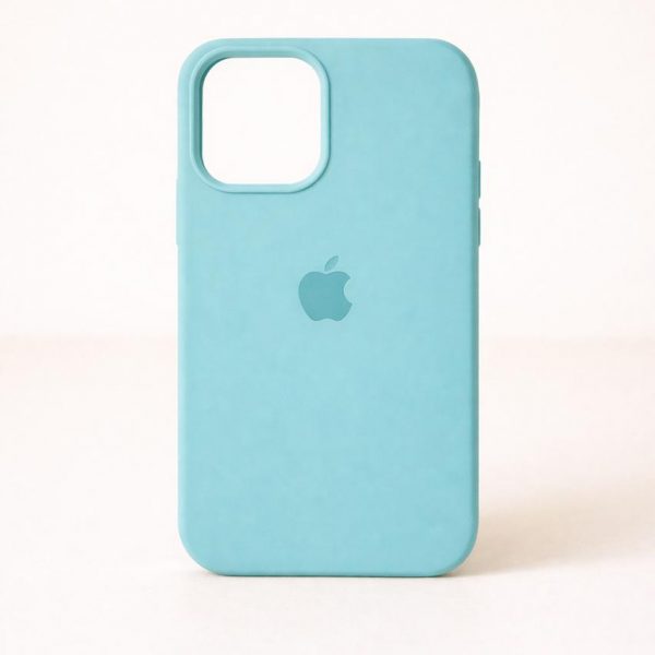 Funda Para IPhone 11 Pro Max Silicon Azul Cielo