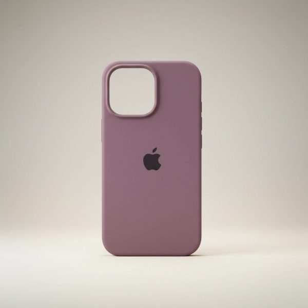 Funda Para IPhone 16 Pro Silicon Malva