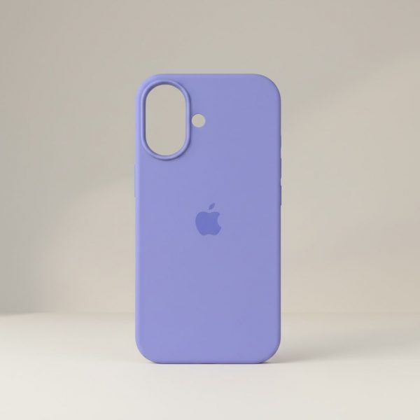 Funda Para IPhone 16 Silicon Lila