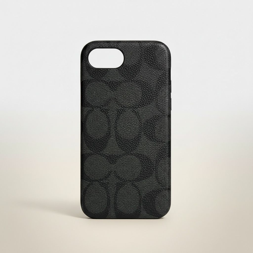 Funda Para iPhone 16E Coach Negro