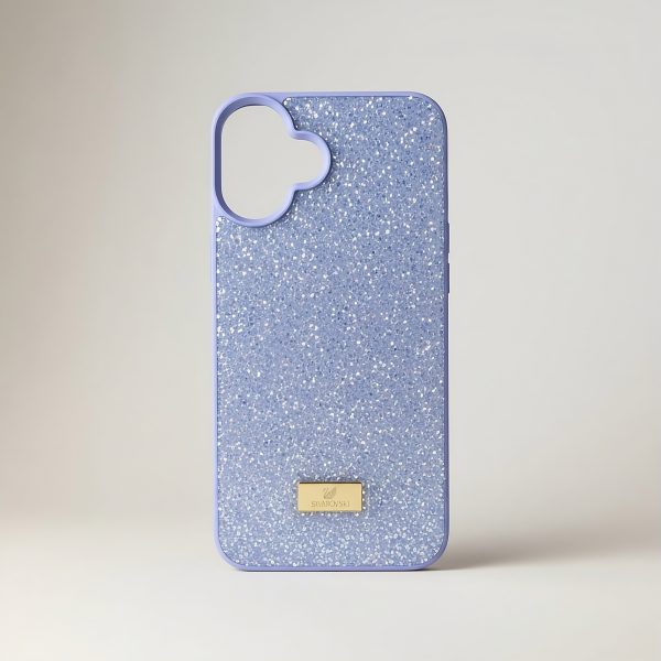 Funda Para IPhone Swarovski 16 Plus Lila