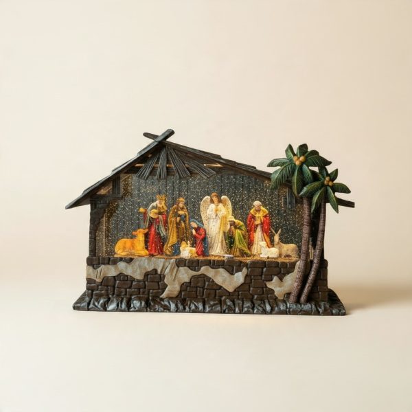 Nacimiento Navideño con Luz y Sonido
