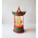 Carrusel Navideño con Luz y Sonido