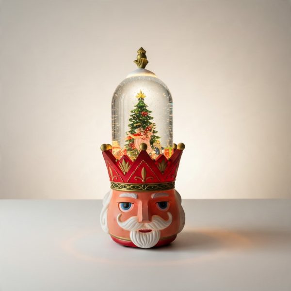 Cascanueces Navideño con Luz y Sonido