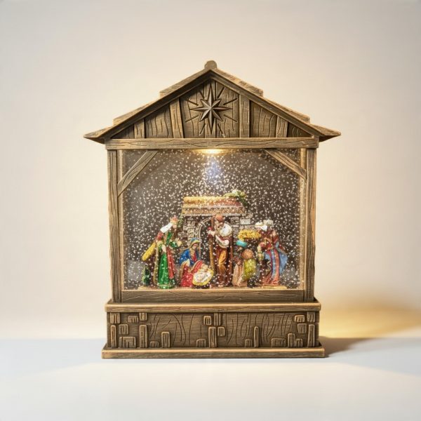 Nacimiento de Agua y Luz Belen Navideño